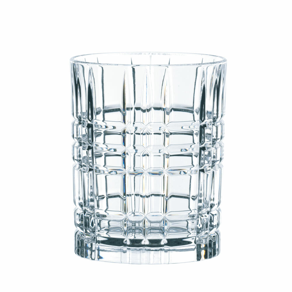 Nachtmann Highland Square Mug Set, 12 pcs., Tumbler, Long Drink Glass, Drinking Glass, Crystal Glass, 101754