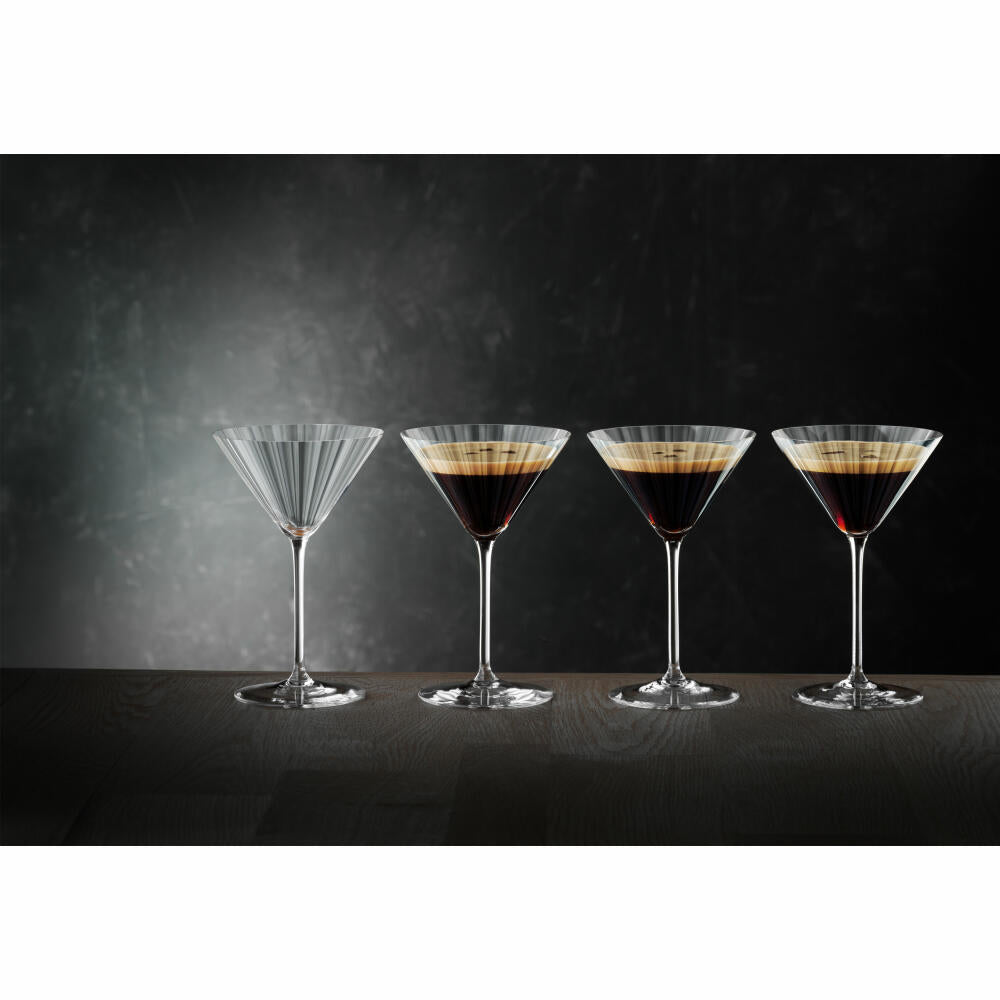 Spiegelau LifeStyle Martini, set of 4, martini glass, cocktail glass, aperitif glass, crystal glass, 220 ml, 4450194