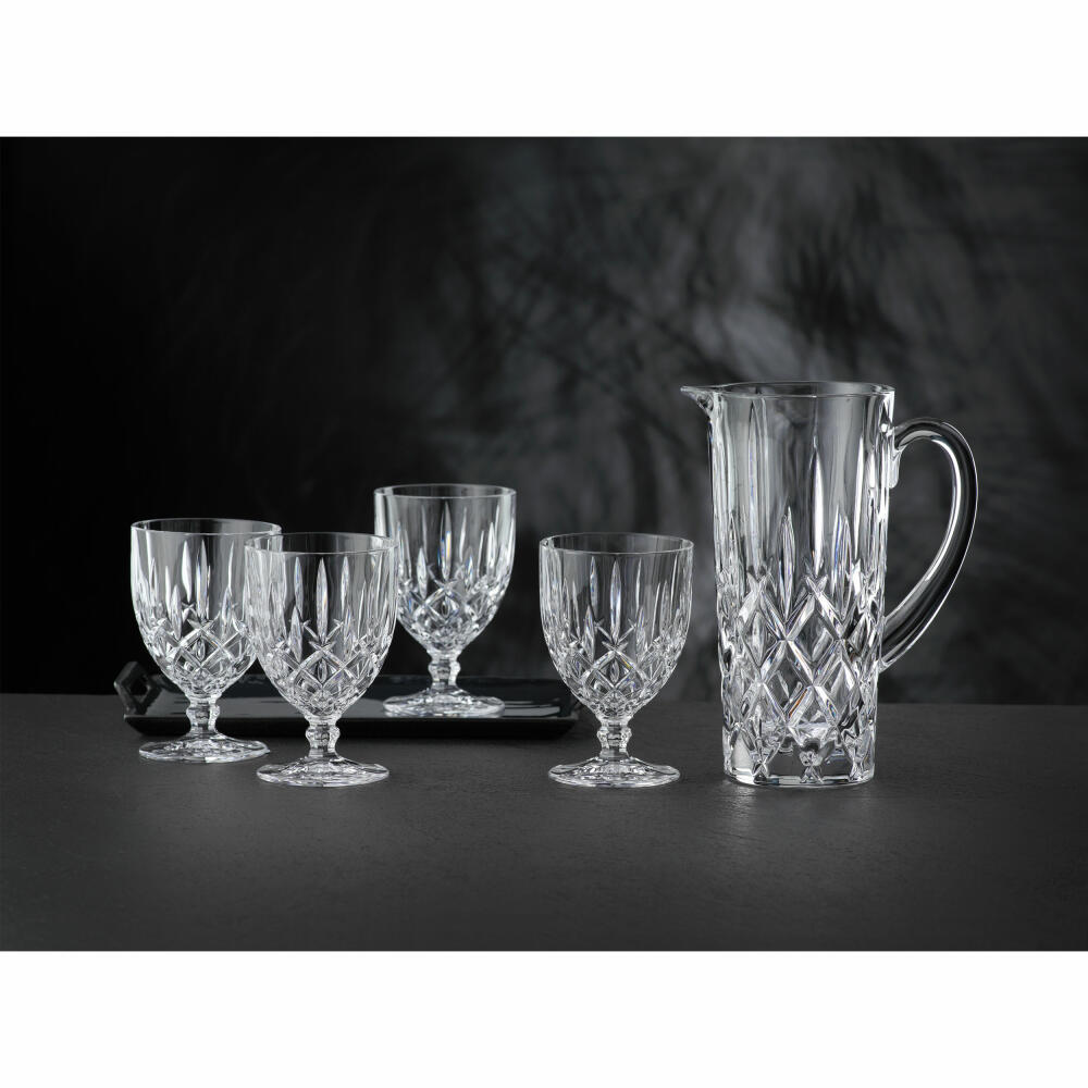 Nachtmann Noblesse Krug Set, 5-piece, Goblet Glasses, Goblet Glass, Drinking Glass, 102387