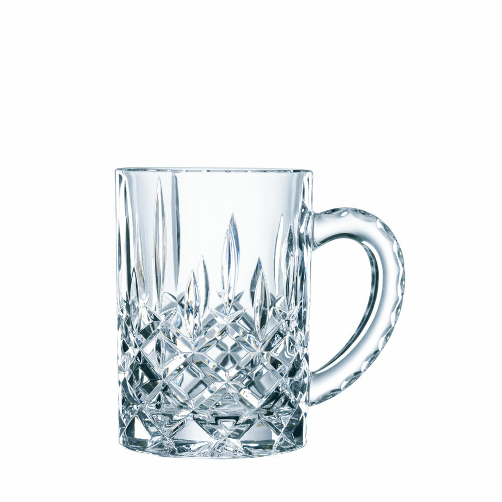 Nachtmann Noblesse beer mug, set of 2, beer mug, beer glass, beer tankard, crystal glass, 600 ml, 105362