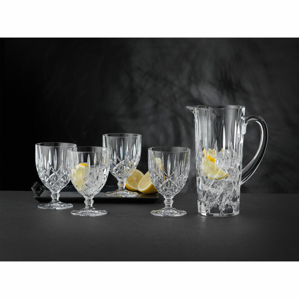 Nachtmann Noblesse Krug Set, 5-piece, Goblet Glasses, Goblet Glass, Drinking Glass, 102387