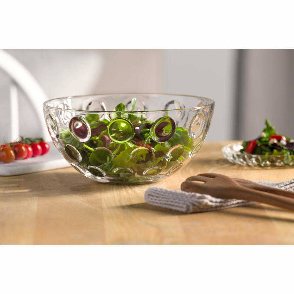 Leonardo bowl Cucina Optic, bowl, salad bowl, serving bowl, glass, Ø 28 cm, 066343
