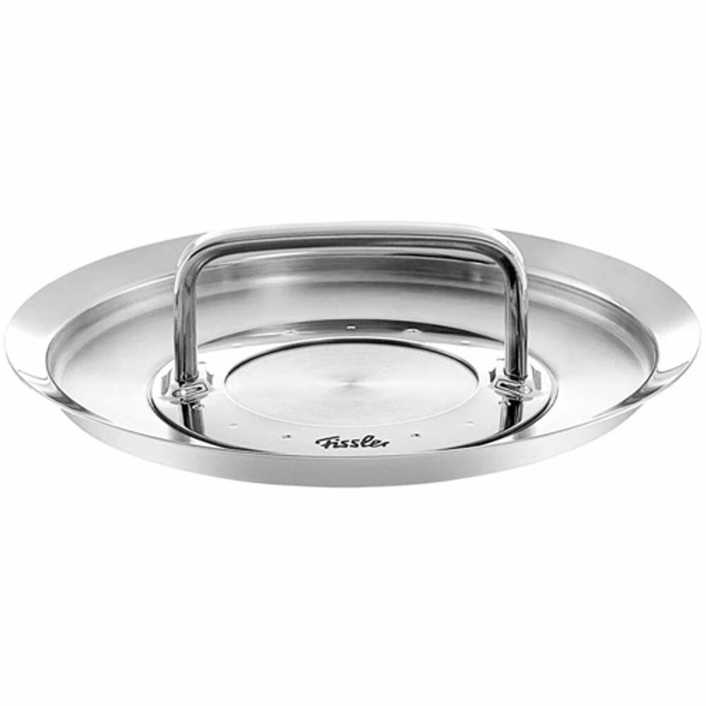 Fissler metal lid Original-Profi Collection (from 2021), stainless steel 18/10, silver, 28 cm, 084-108-28-600