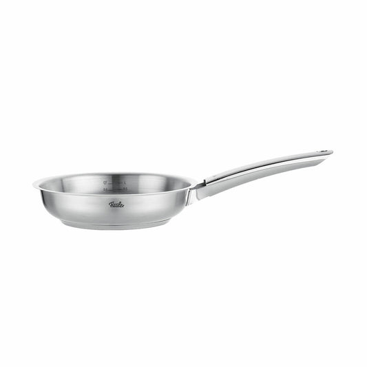 Fissler pan Pure, frying pan, stainless steel 18/10, silver, 20 cm, 086-374-20-100