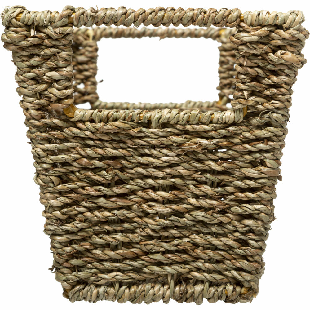 5five Simply Smart reed storage basket Mix N Module, reed, metal, brown, 15 x 31 cm, 174690