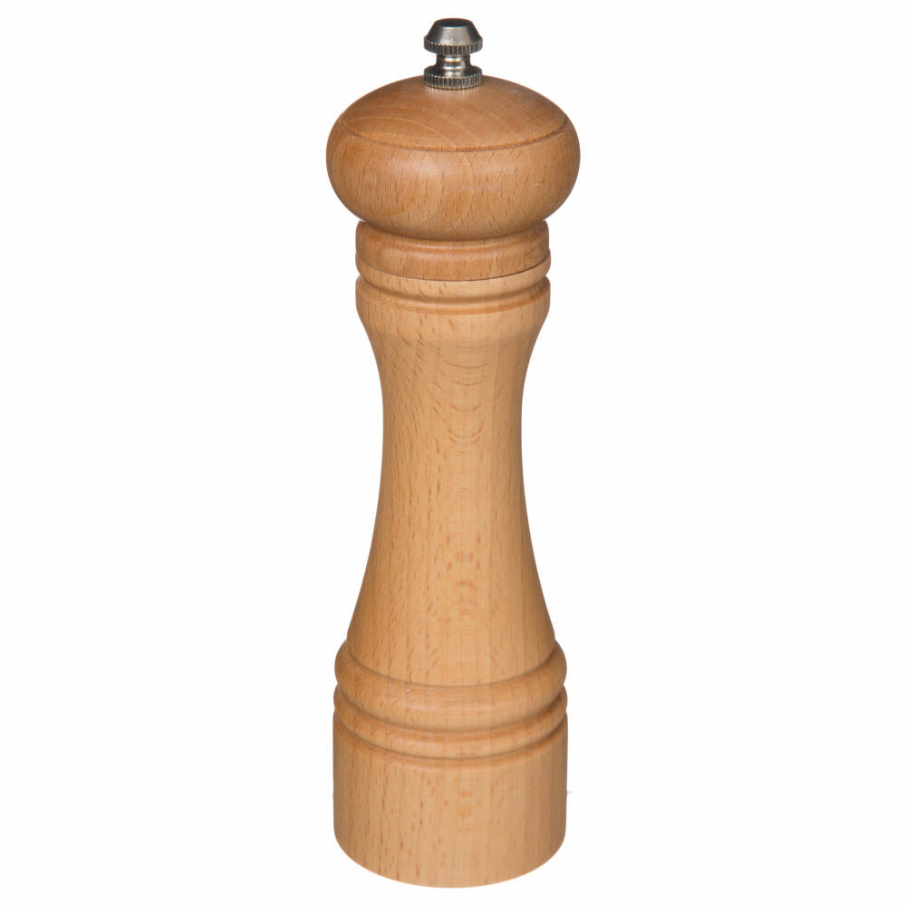 5five Simply Smart salt or pepper mill Bistrot, spice mill, beech wood, brown, 20.5 cm, 136327