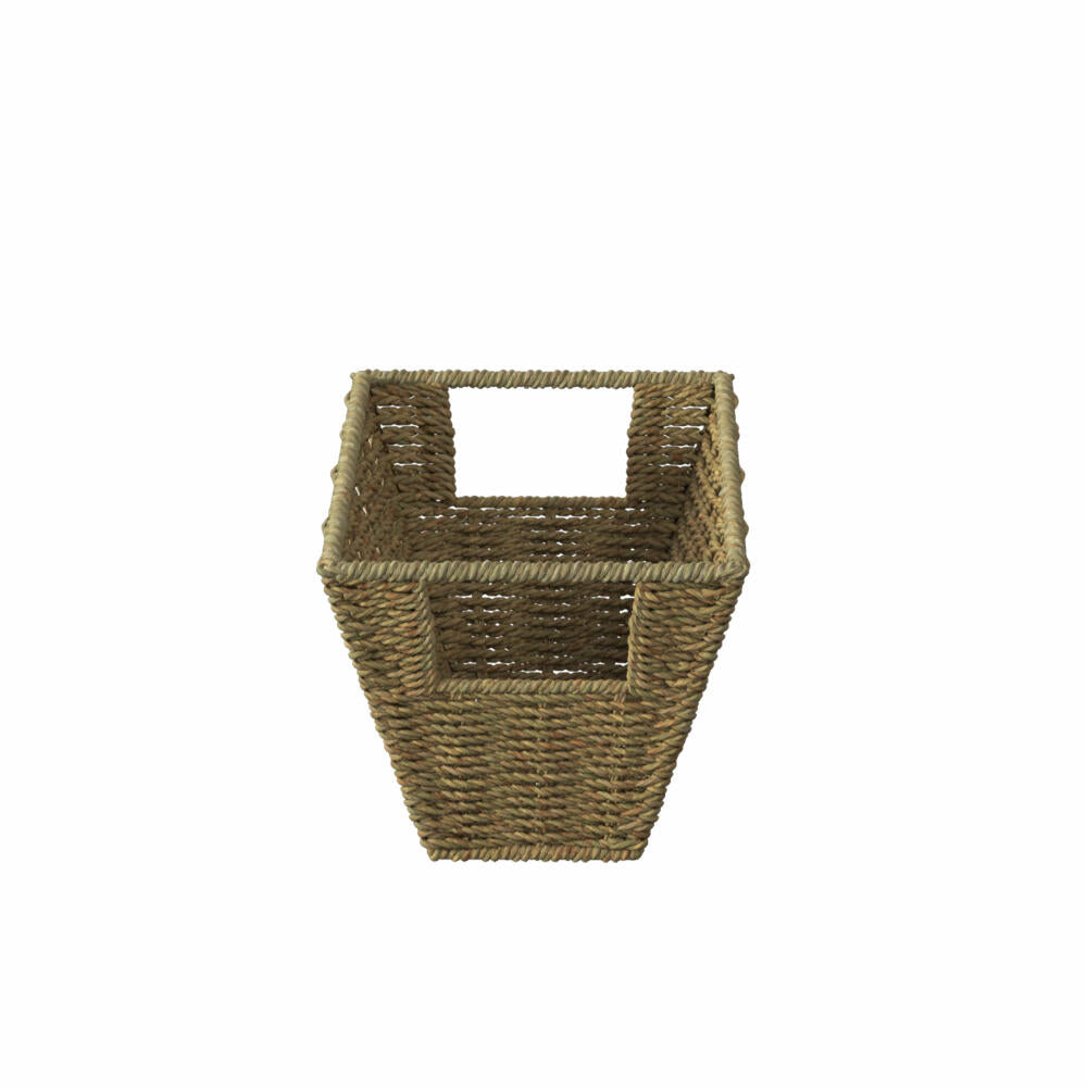 5five Simply Smart reed storage basket Mix N Module, reed, metal, brown, 15 x 31 cm, 174690