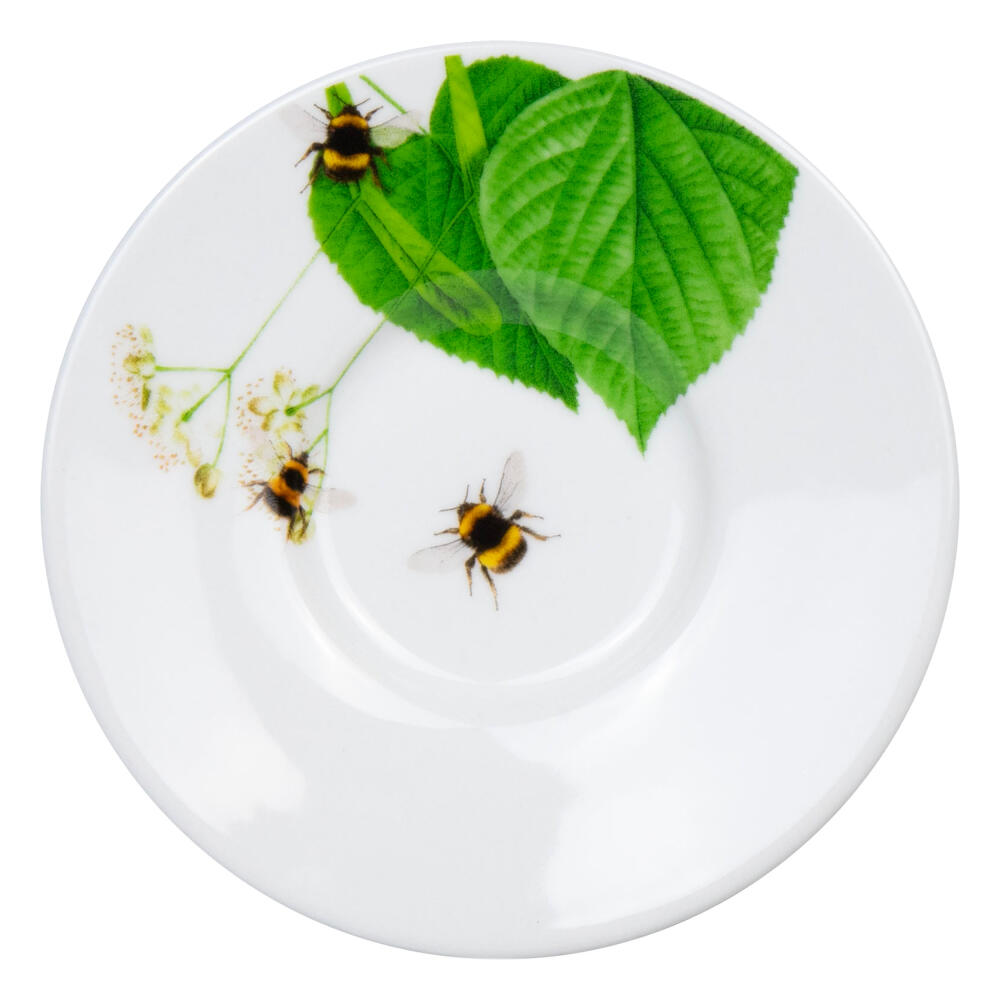Könitz espresso cup Bumblebees on leave, cup, coffee cups, porcelain, green, 85 ml, 1150532768