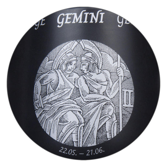 Könitz Mug Zodiac Sign Gemini, Cup, Coffee Cups, New Bone, Black, 395 ml, 1172392886