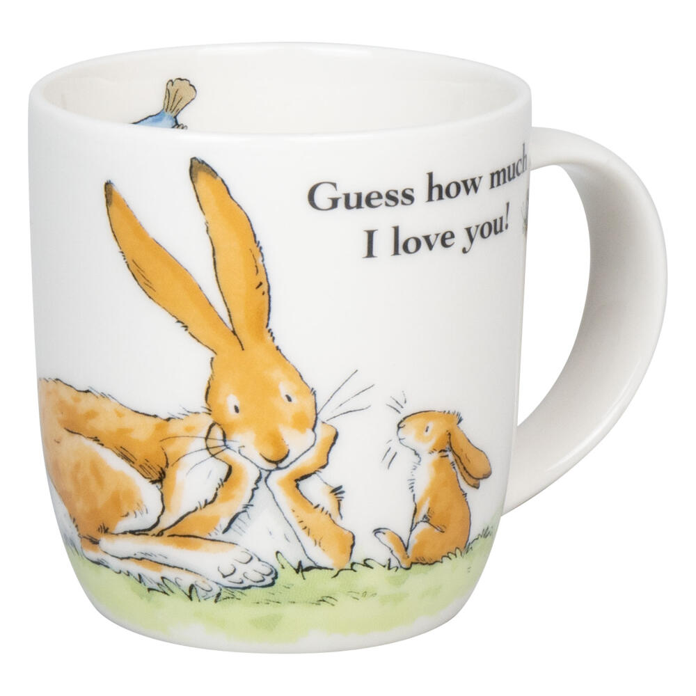 Könitz mug Guess how much I love you!, cup, coffee cups, New Bone, brown, 200 ml, 1172672896