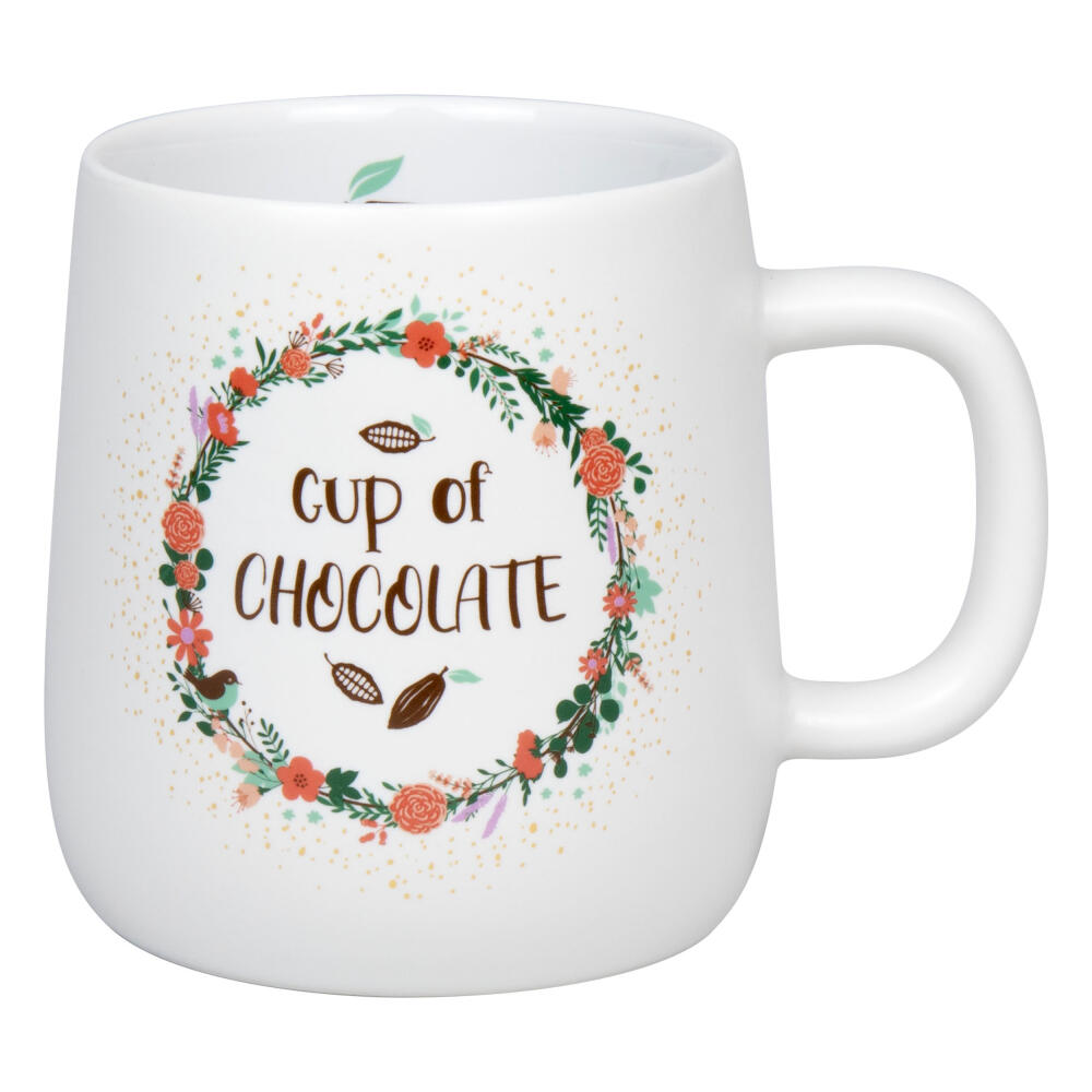 Könitz Becher Cup of Chocolate, Tasse, Kaffeetassen, New Bone, Bunt, 395 ml, 1172392848