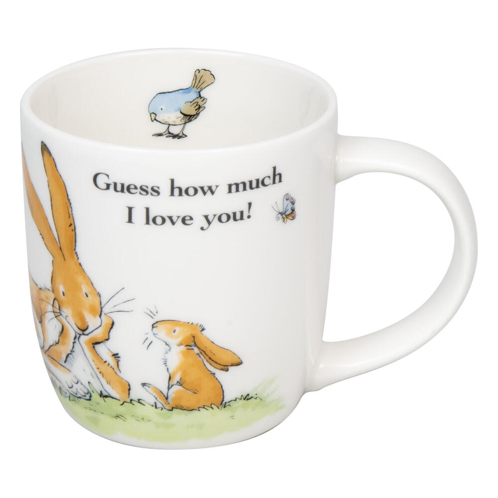 Könitz mug Guess how much I love you!, cup, coffee cups, New Bone, brown, 200 ml, 1172672896