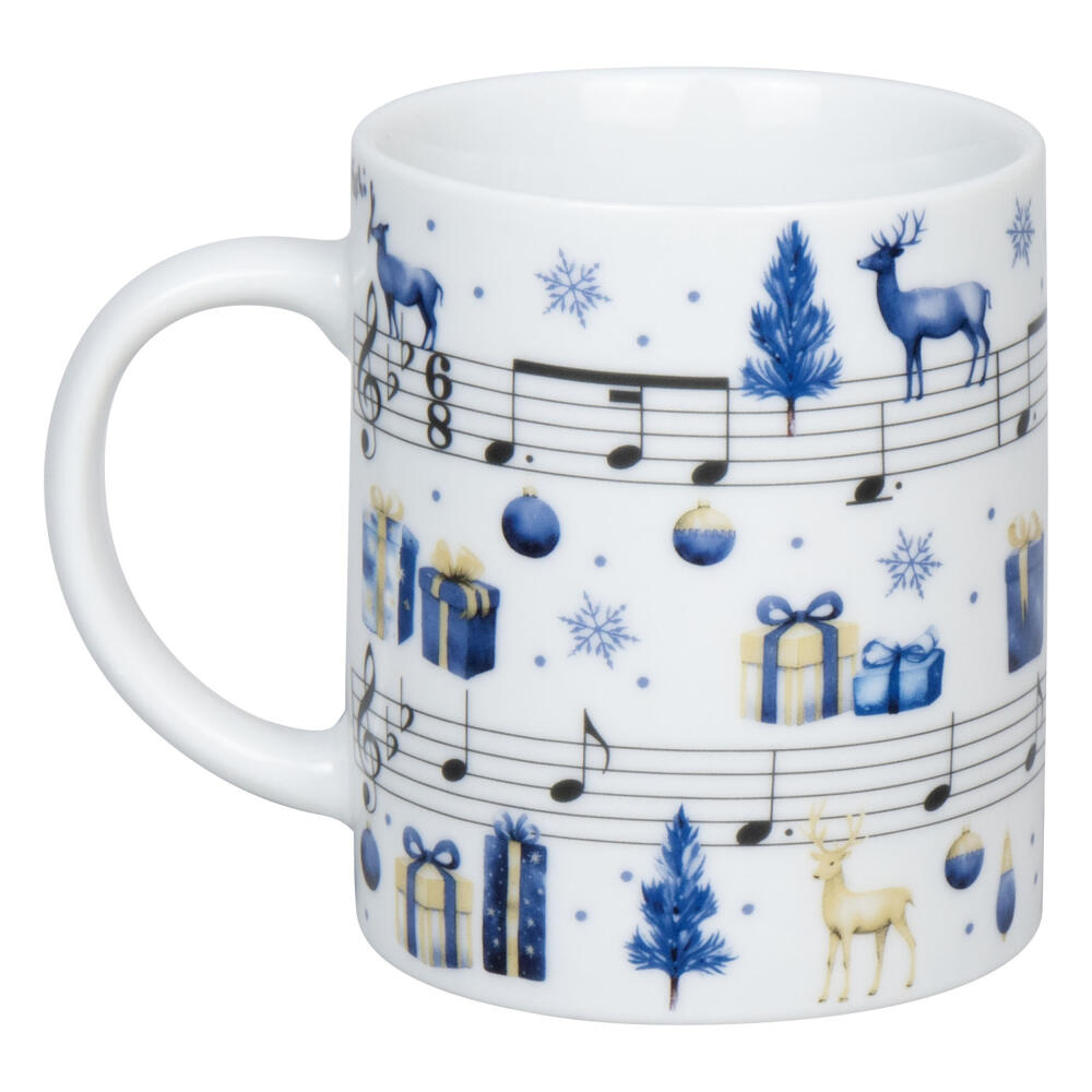 Könitz Mug Silent Night, Cup, Coffee Cup, Porcelain, White, 300 ml, 1110022879