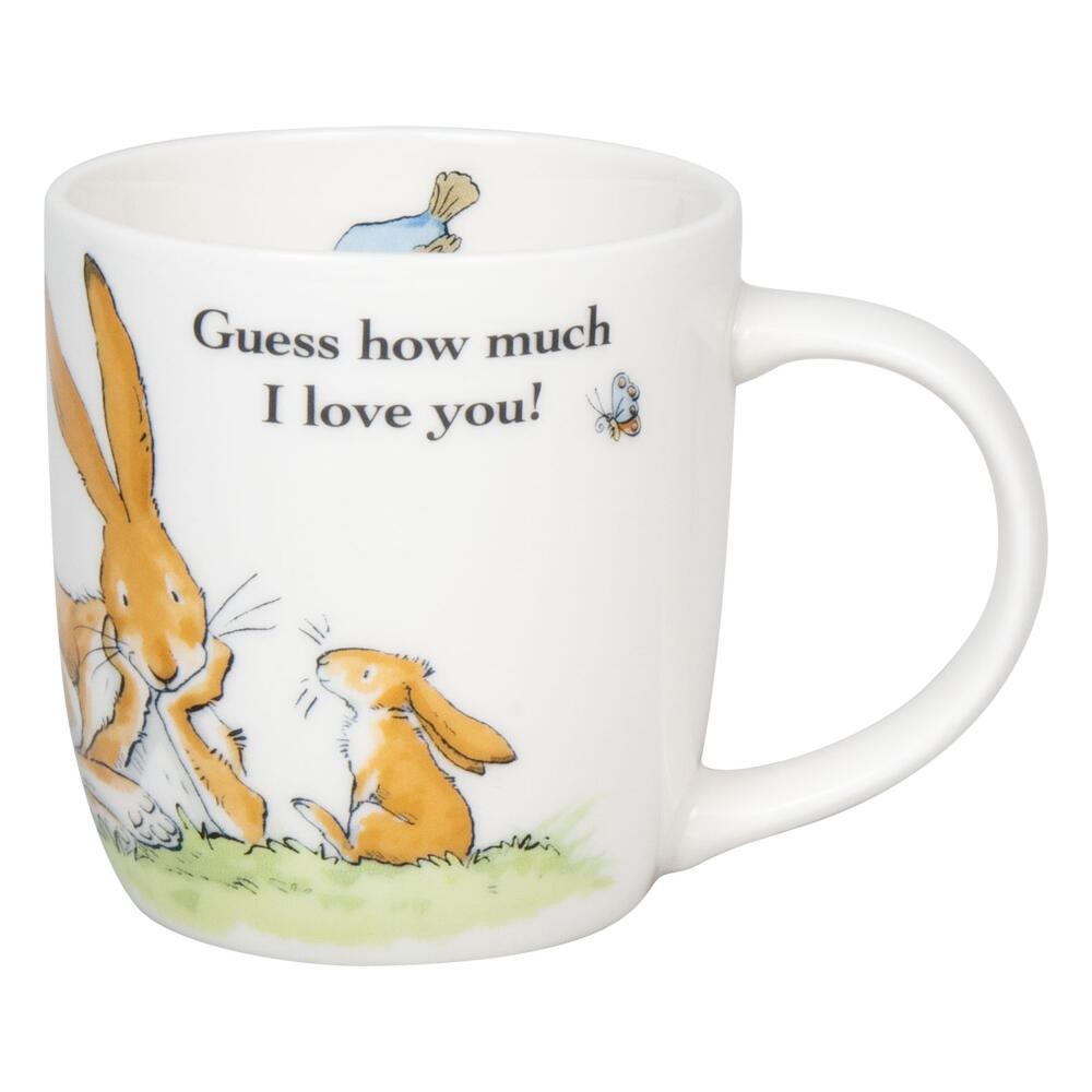 Könitz mug Guess how much I love you!, cup, coffee cups, New Bone, brown, 200 ml, 1172672896