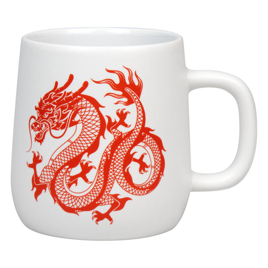 Könitz Mug Red Dragon, Cup, Coffee Cups, New Bone, Red, 395 ml, 1172392841