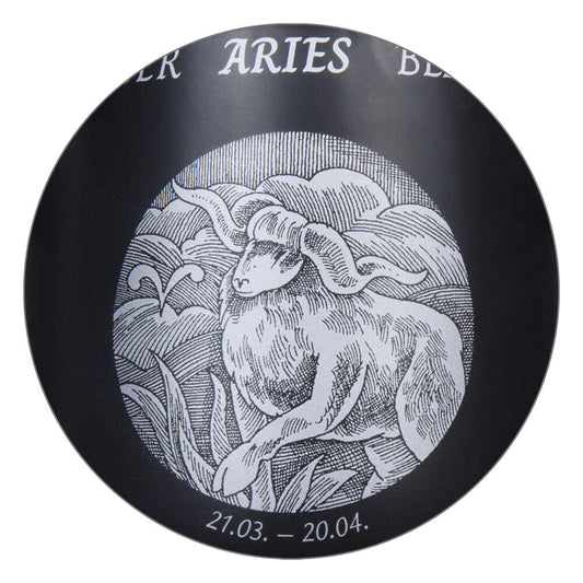 Könitz Mug Zodiac Sign Aries, Cup, Coffee Cups, New Bone, Black, 395 ml, 1172392884