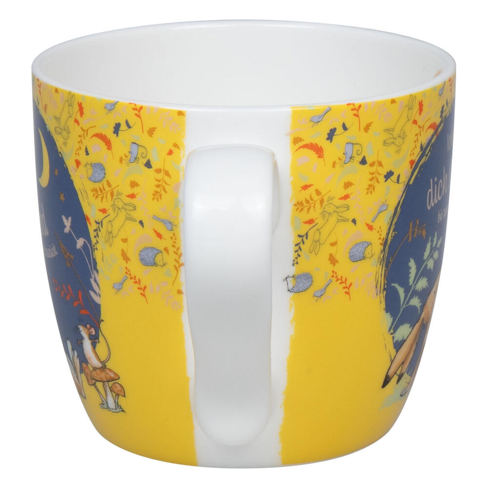 Könitz collector's cup no. 2 I have you, cup, coffee cups, bone china, yellow, 425 ml, 1150572857