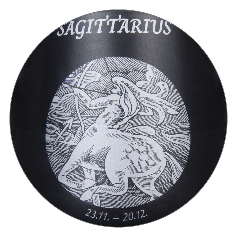 Könitz Becher Sternzeichen Schütze, Tasse, Kaffeetassen, New Bone, Schwarz, 395 ml, 1172392890