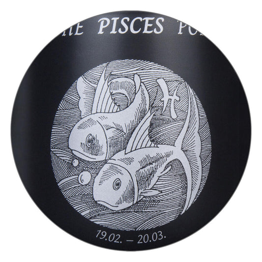 Könitz Mug Zodiac Sign Pisces, Cup, Coffee Cups, New Bone, Black, 395 ml, 1172392883