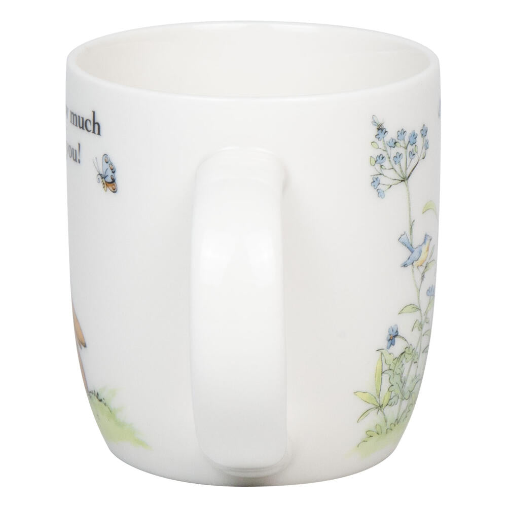 Könitz mug Guess how much I love you!, cup, coffee cups, New Bone, brown, 200 ml, 1172672896