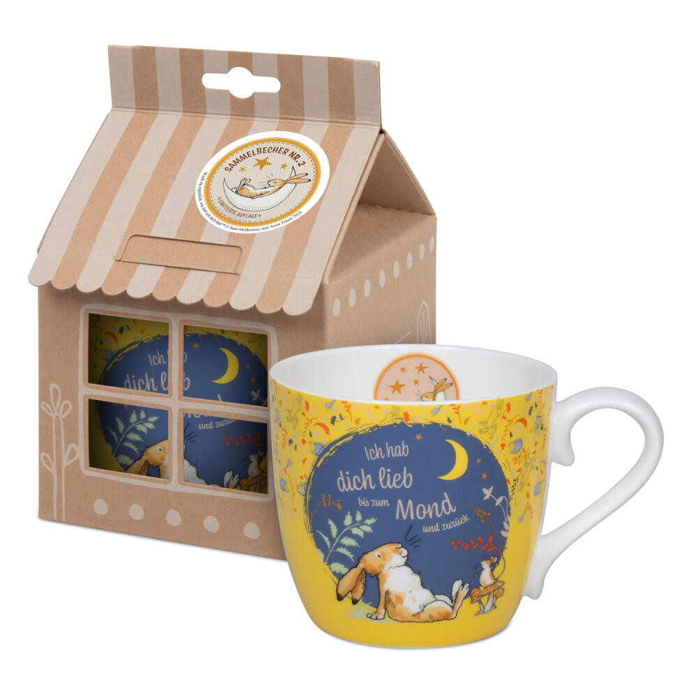 Könitz collector's cup no. 2 I have you, cup, coffee cups, bone china, yellow, 425 ml, 1150572857