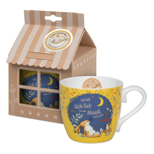 Könitz Sammeltasse Nr.2 Ich hab Dich, Tasse, Kaffeetassen, Bone China, Gelb, 425 ml, 1150572857