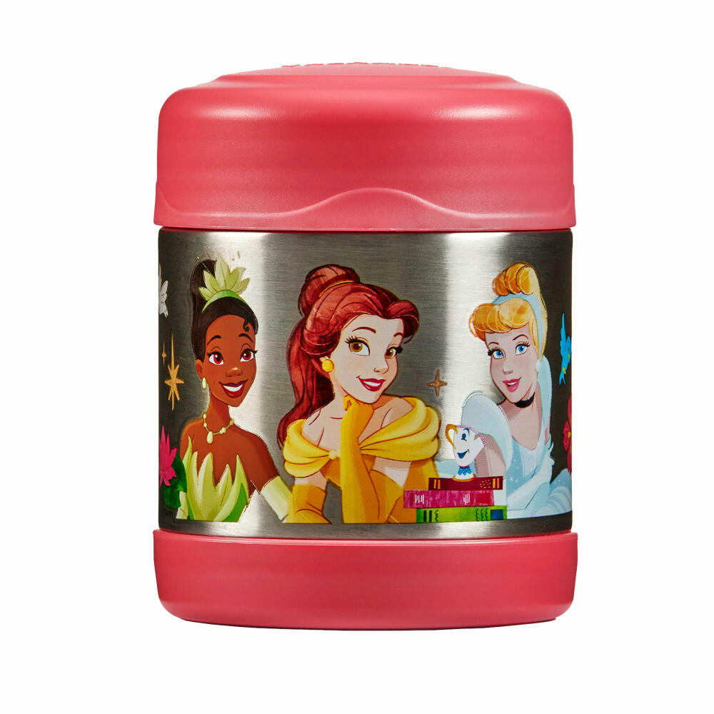 THERMOS kids insulated food container FUNTAINER FOOD JAR DISNEY Princesses, food container, thermal container, stainless steel, 300 ml, 4114413030