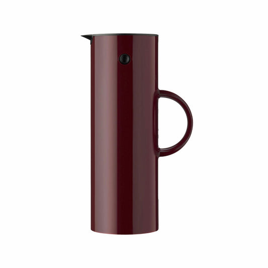 Stelton Isolierkanne EM77, Thermokanne, Kunststoff, Glas, Berry, 1 L, 995-7