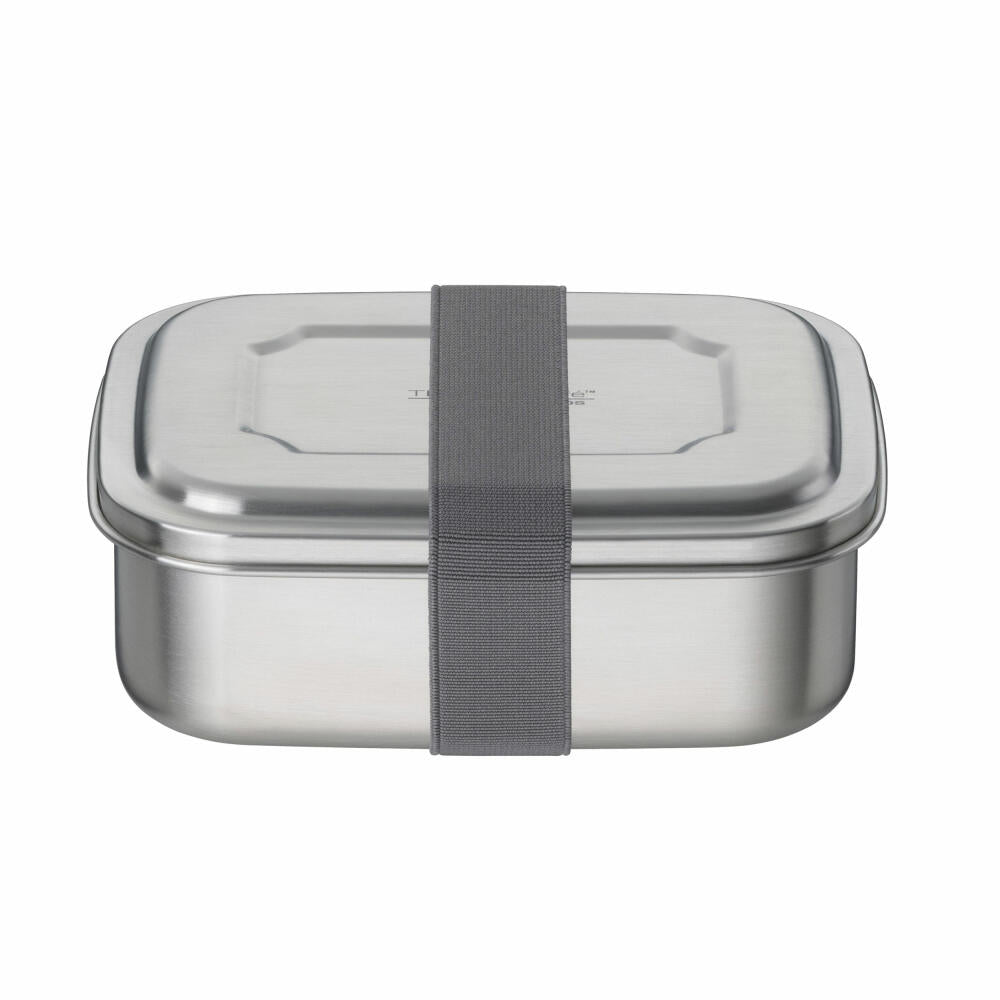 THERMOS food container TC SANDWICH BOX, lunch box, bread box, stainless steel, Stone Grey, 0.8 L, 4168234080