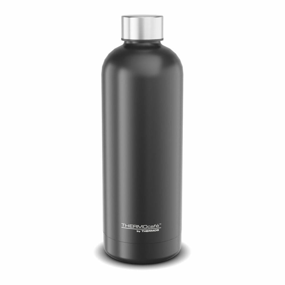 THERMOS insulated drinking bottle TC DAILY BOTTLE, thermos bottle, iso bottle, bottle, stainless steel, Black Mat, 700 ml, 4200232070