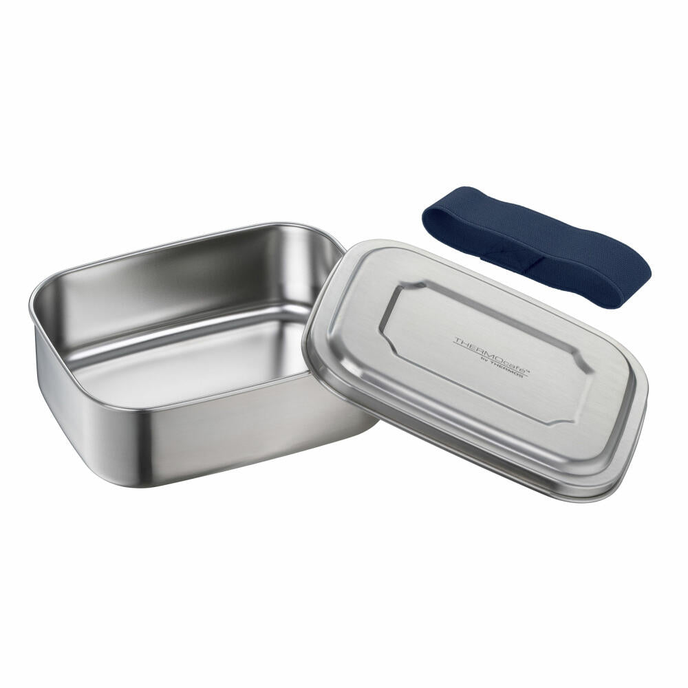 THERMOS food container TC SANDWICH BOX, lunch box, bread box, stainless steel, Saphire Blue, 0.8 L, 4168259080