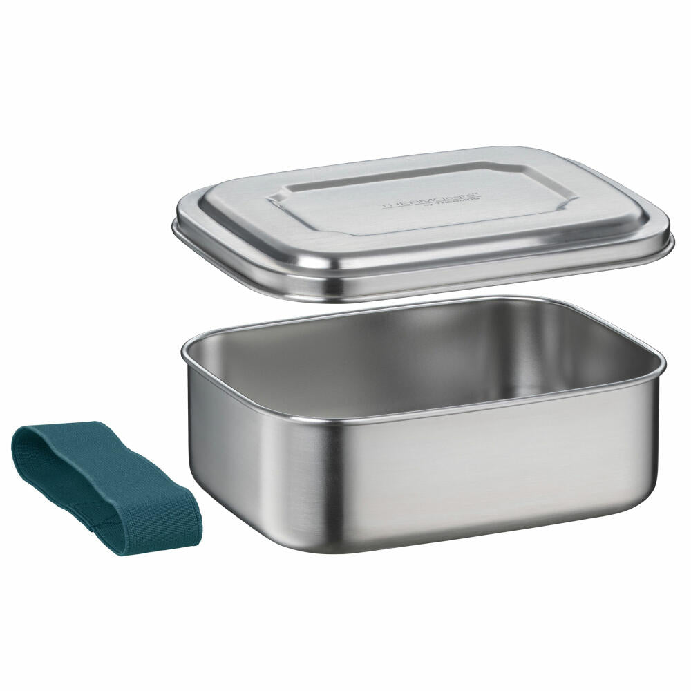 THERMOS food container TC SANDWICH BOX, lunch box, bread box, stainless steel, teal, 0.8 L, 4168255080