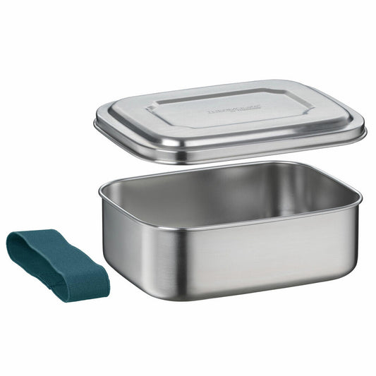 THERMOS food container TC SANDWICH BOX, lunch box, bread box, stainless steel, teal, 0.8 L, 4168255080