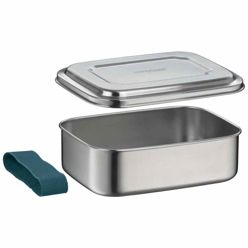 THERMOS food container TC SANDWICH BOX, lunch box, bread box, stainless steel, teal, 1 L, 4168255100