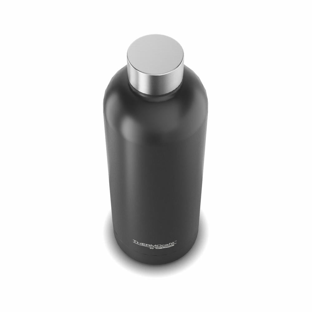 THERMOS insulated drinking bottle TC DAILY BOTTLE, thermos bottle, iso bottle, bottle, stainless steel, Black Mat, 700 ml, 4200232070