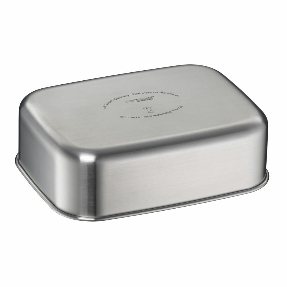 THERMOS food container TC SANDWICH BOX, lunch box, bread box, stainless steel, Saphire Blue, 1 L, 4168259100