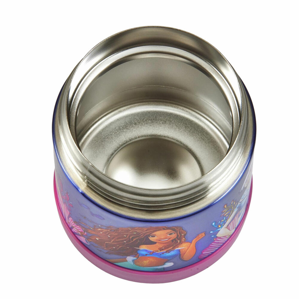 THERMOS kids insulated food container FUNTAINER FOOD JAR DISNEY Mermaid, food container, thermal container, stainless steel, 300 ml, 4114415030