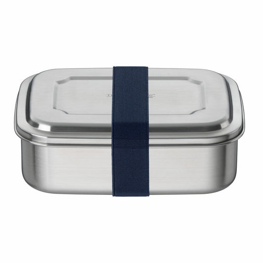 THERMOS Essensbehälter TC SANDWICH BOX, Lunchbox, Brotdose, Edelstahl, Saphire Blue, 1 L, 4168259100