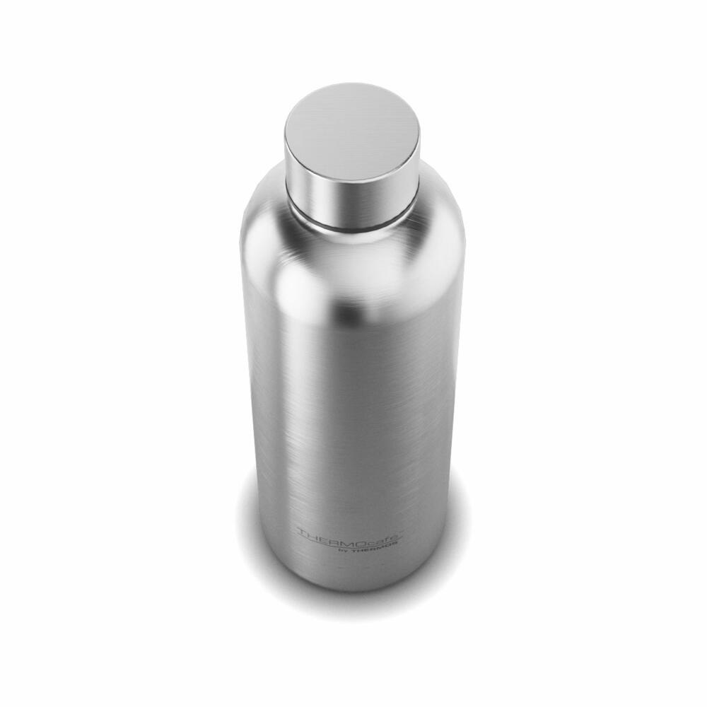 THERMOS insulated drinking bottle TC DAILY BOTTLE, thermos bottle, iso bottle, bottle, stainless steel, Steel Mat, 500 ml, 4200205050