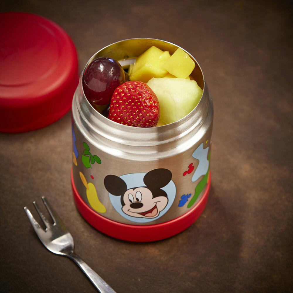 THERMOS kids insulated food container FUNTAINER FOOD JAR DISNEY Mickey, food container, thermal container, stainless steel, 300 ml, 4114411030