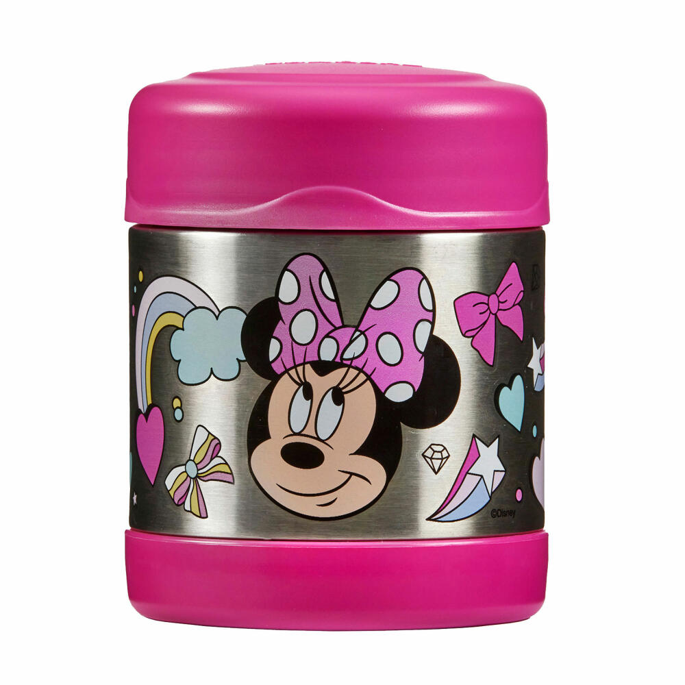 THERMOS kids insulated food container FUNTAINER FOOD JAR DISNEY Minnie, food container, thermal container, stainless steel, 300 ml, 4114412030