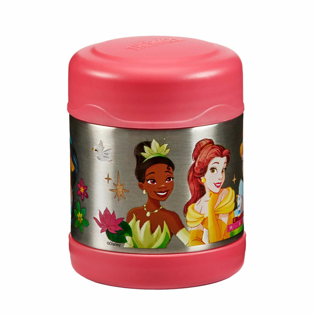 THERMOS kids insulated food container FUNTAINER FOOD JAR DISNEY Princesses, food container, thermal container, stainless steel, 300 ml, 4114413030