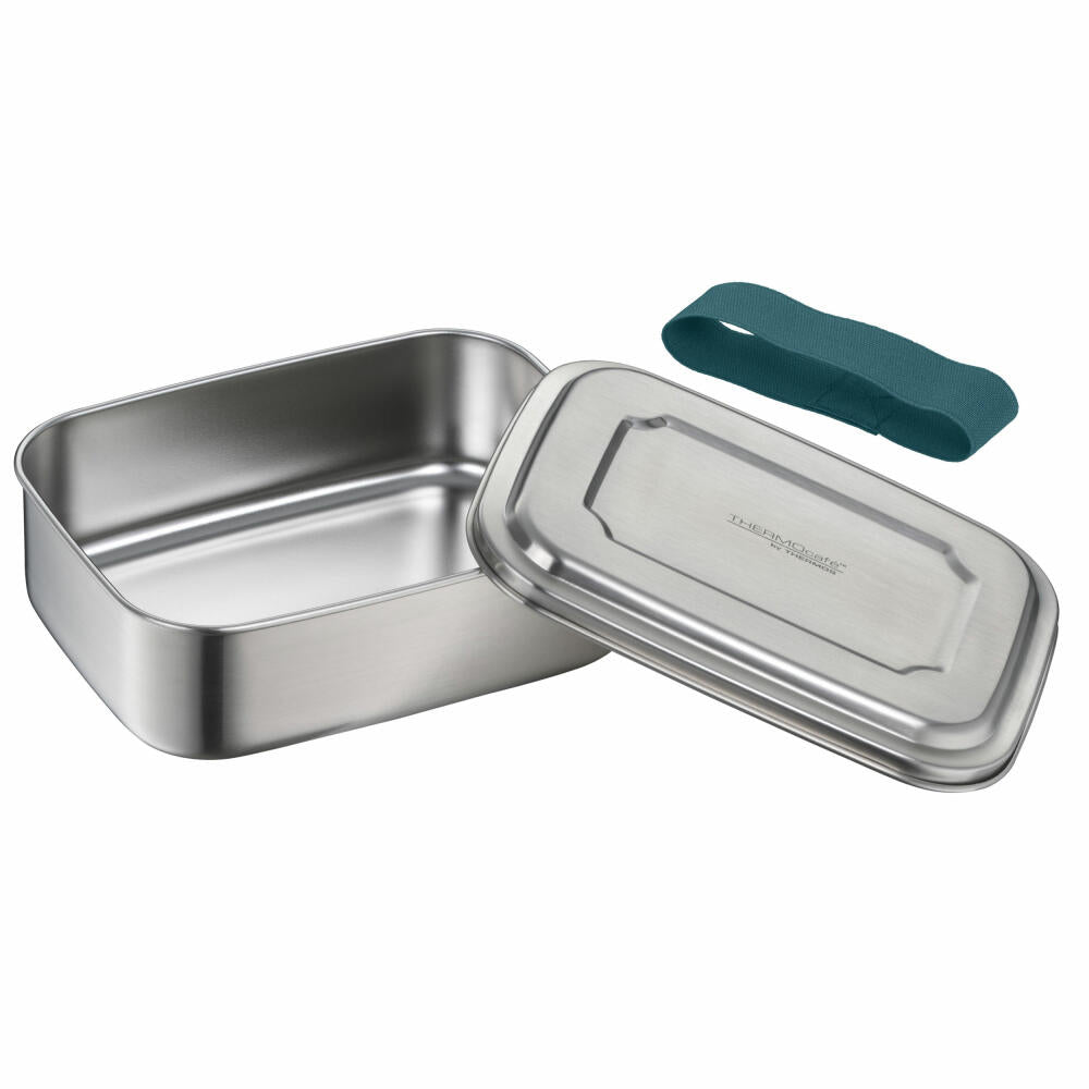 THERMOS food container TC SANDWICH BOX, lunch box, bread box, stainless steel, teal, 1 L, 4168255100