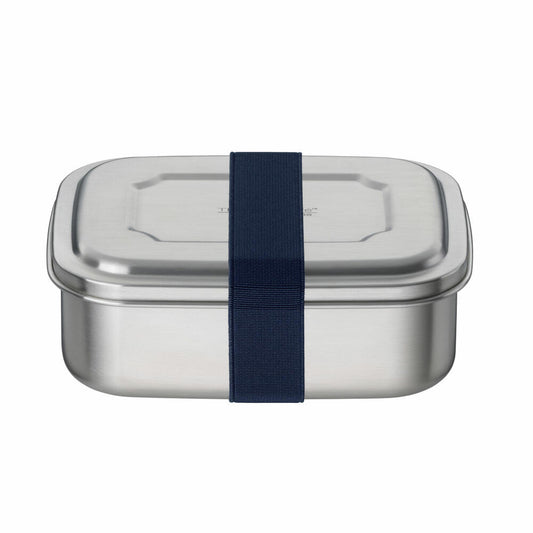 THERMOS Essensbehälter TC SANDWICH BOX, Lunchbox, Brotdose, Edelstahl, Saphire Blue, 0.8 L, 4168259080