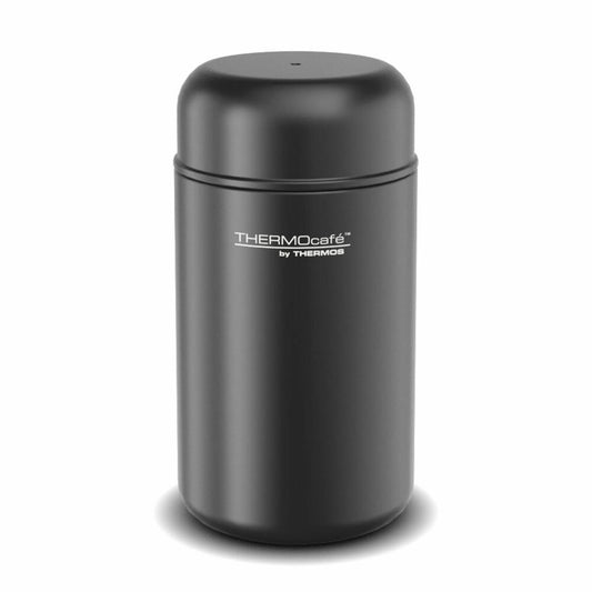 THERMOS insulated food container TC DAILY FOOD JAR, food container, thermal container, stainless steel, Black Mat, 400 ml, 4201232040