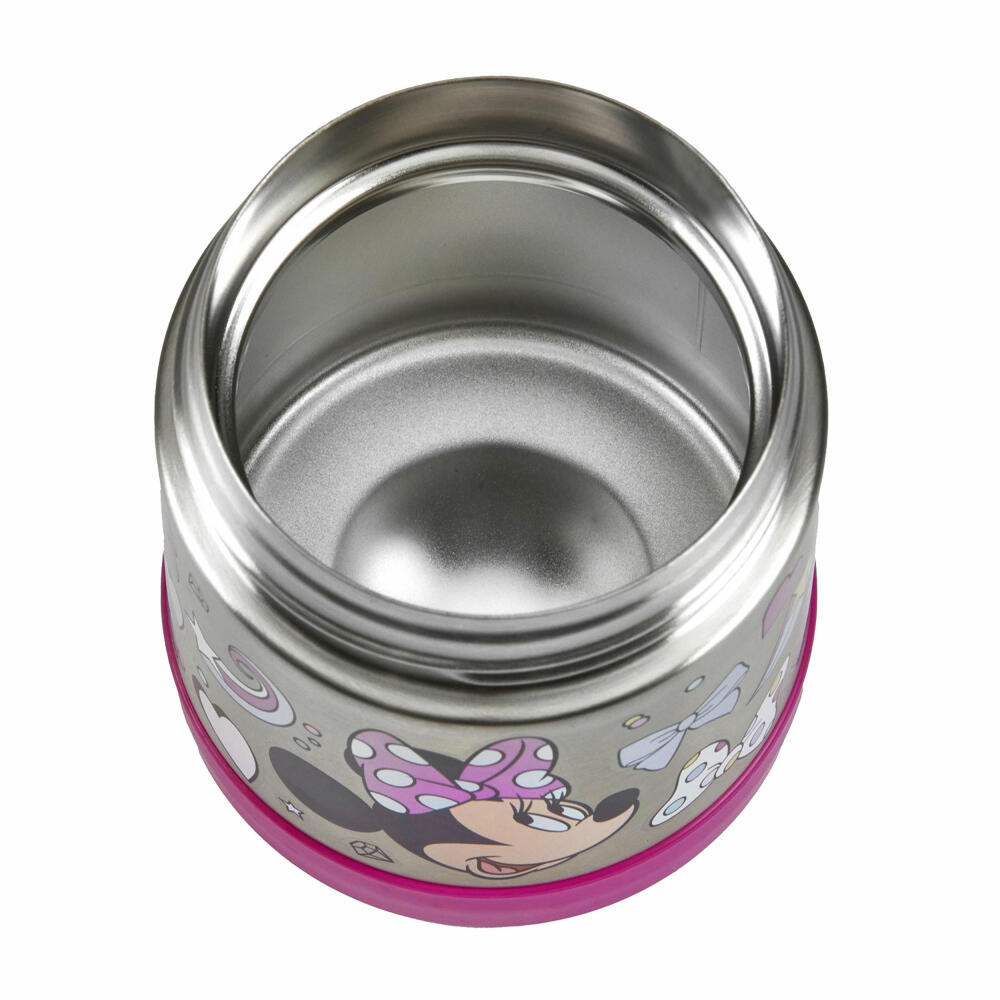 THERMOS kids insulated food container FUNTAINER FOOD JAR DISNEY Minnie, food container, thermal container, stainless steel, 300 ml, 4114412030