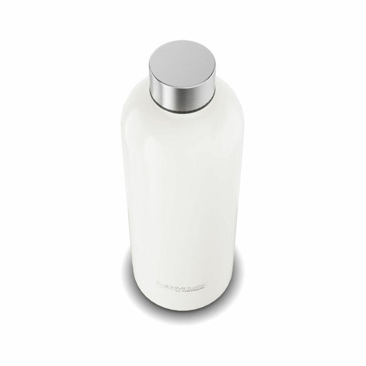 THERMOS Isolier-Trinkflasche TC DAILY BOTTLE, Thermosflasche, Isoflasche, Flasche, Edelstahl, White Mat, 700 ml, 4200211070