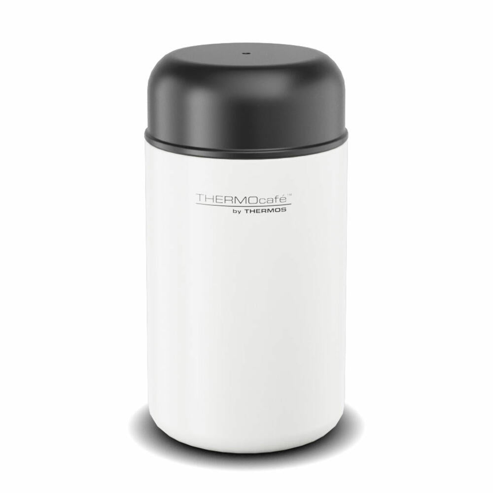 THERMOS insulated food container TC DAILY FOOD JAR, food container, thermal container, stainless steel, White Mat, 400 ml, 4201211040