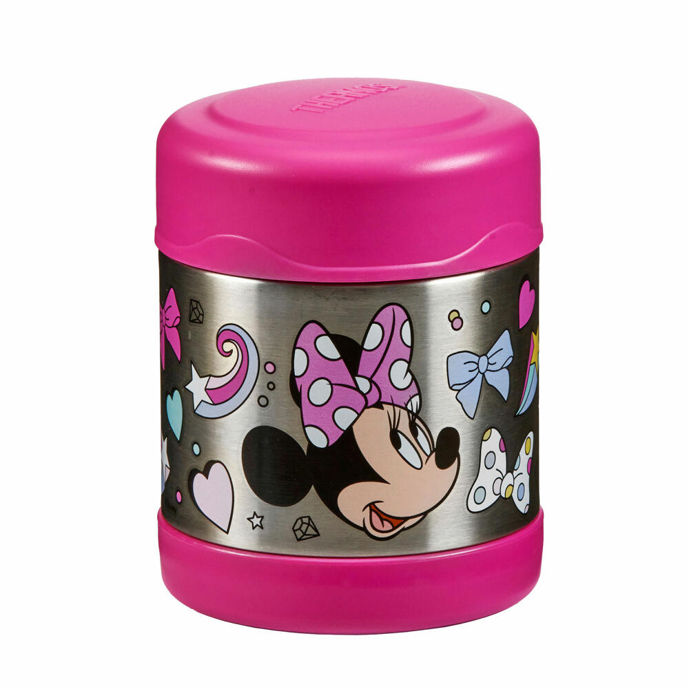 THERMOS kids insulated food container FUNTAINER FOOD JAR DISNEY Minnie, food container, thermal container, stainless steel, 300 ml, 4114412030