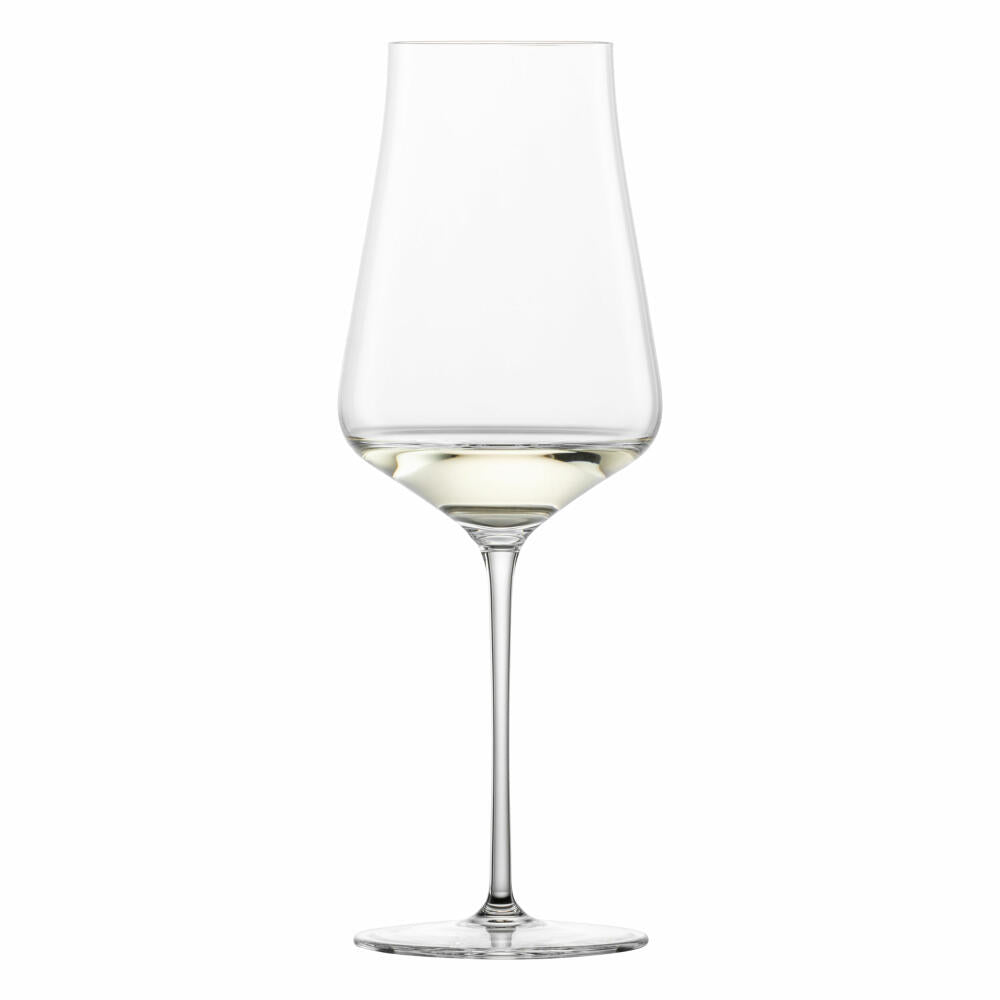 Zwiesel Glas Hybrid Weißweinglas Duo 2er Set mit Moussierpunkt, Kristallglas, Transparent, 381 ml, 123473